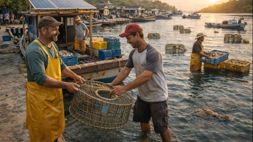 A pesca artesanal gera empregos e renda em regiões costeiras quando há apoio e estrutura, analisa Joel Alves.