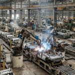 Produção industrial sobe 0,2% em julho, mas CNI alerta para perda de força e competitividade no Brasil