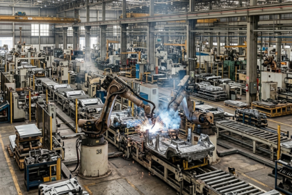 Produção industrial sobe 0,2% em julho, mas CNI alerta para perda de força e competitividade no Brasil